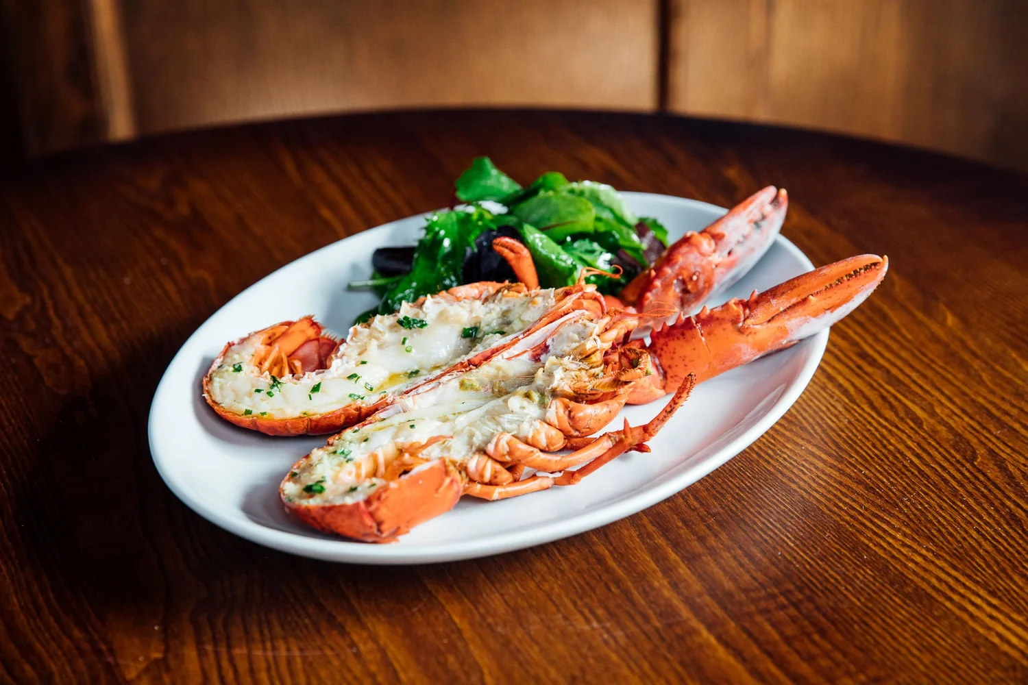 A seafood platter served at The Alma Inn
